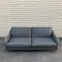 Modern Gray Sleeper Sofa 