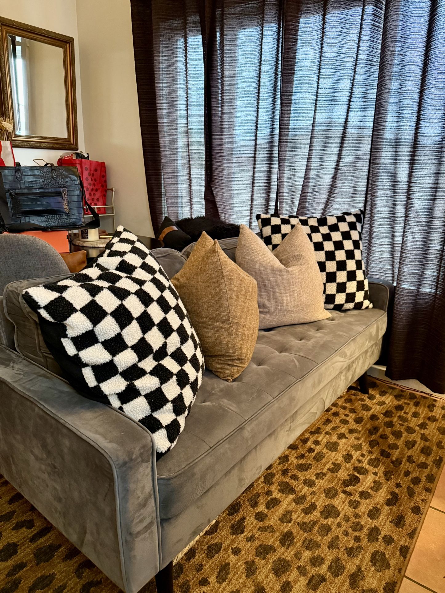 Velvet Couch
