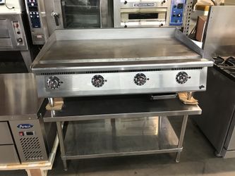 48” Flat Top Griddle Restaurant Equipment Stove Plancha Estufa