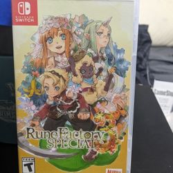 Rune Factory 3,4,5 Nintendo Switch