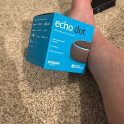 Amazon Echo Dot (Alexa) – Like New, Never Used
