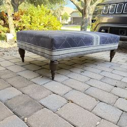 Ottoman Bench 48” + Smaller Coordinating Bench Stool