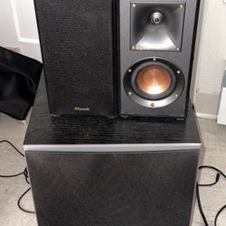 Bookshelf Speakers & Subwoofer