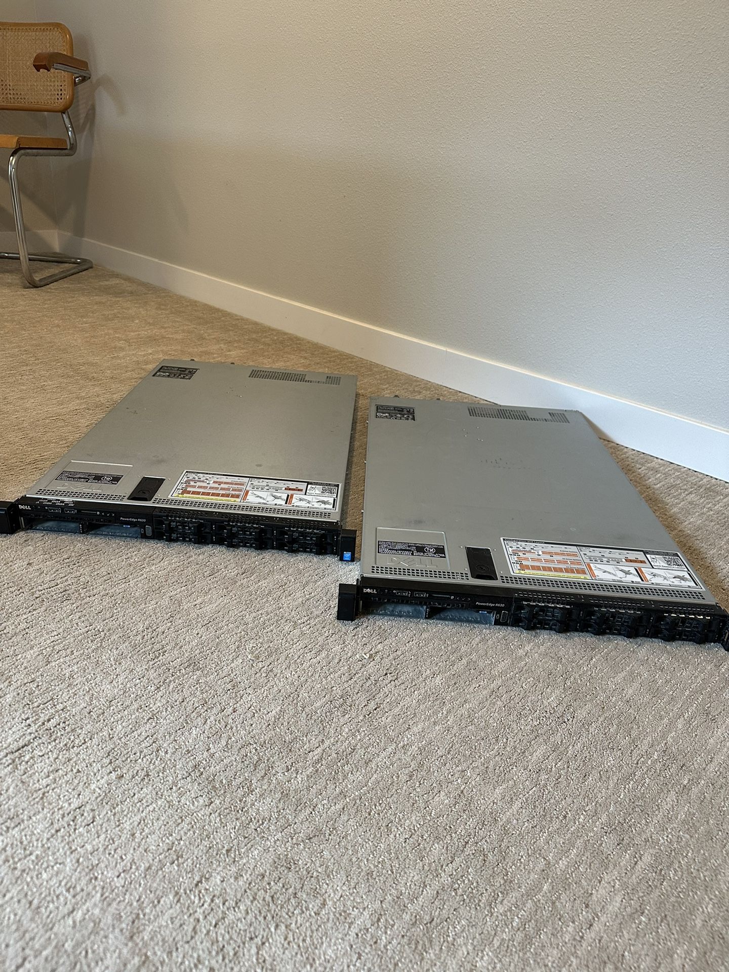 2x Dell Poweredge R630s