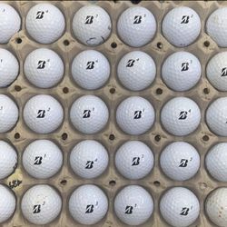30 Bridgestone E6 Golf Balls Mixed Grade Lot A68