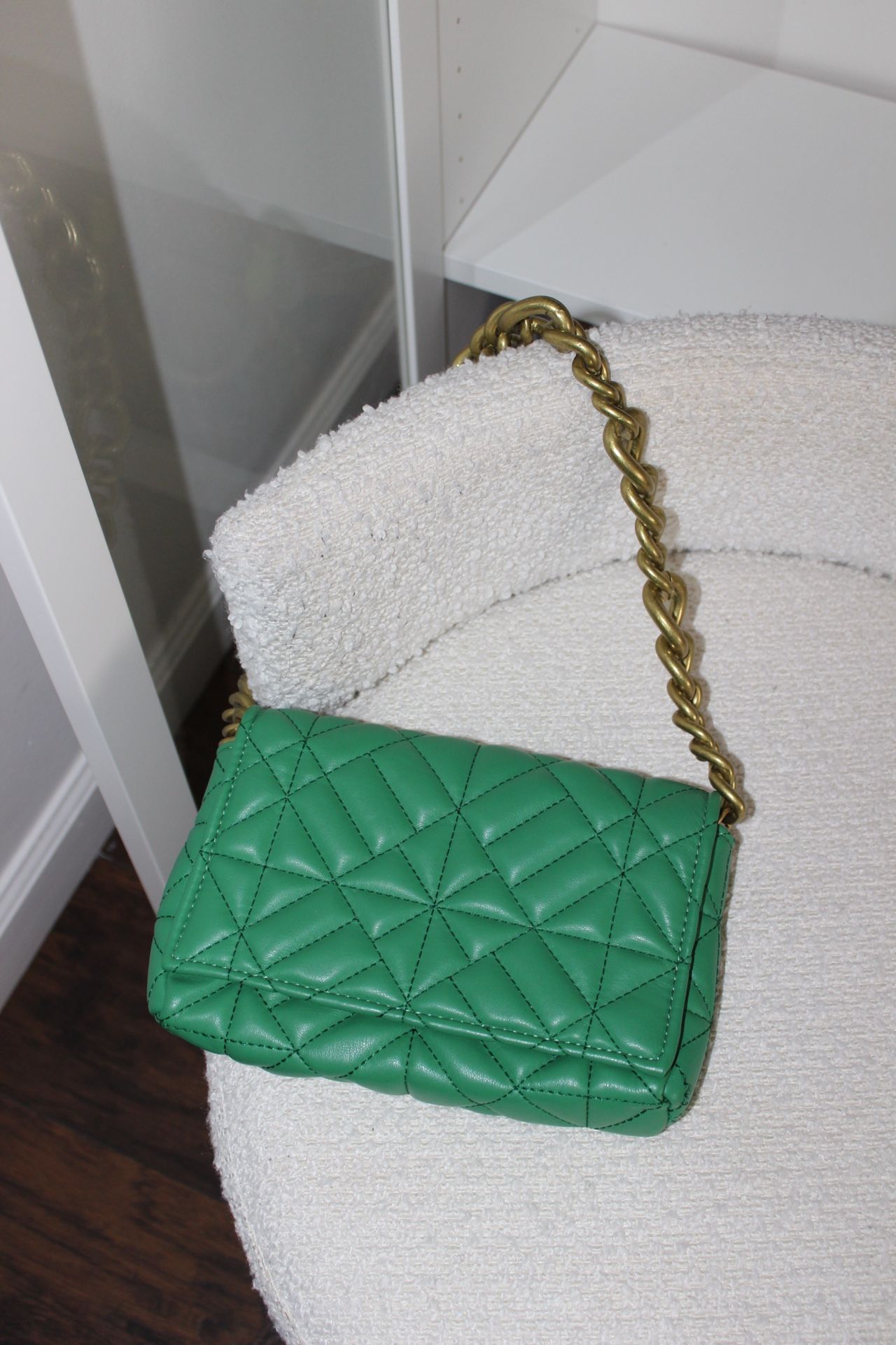 Zara Purse With Gold Chain