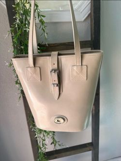 Dooney & Bourke Leather Bucket Tote Bag