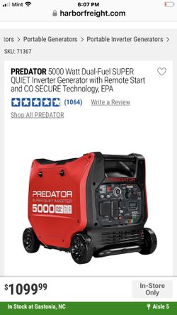PREDATOR GENERATOR INVERTER 