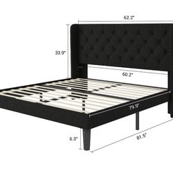 Amolife Queen Size Bed Frame ( Used )