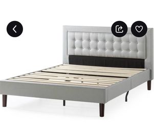 Queen Bed Frame & Headboard