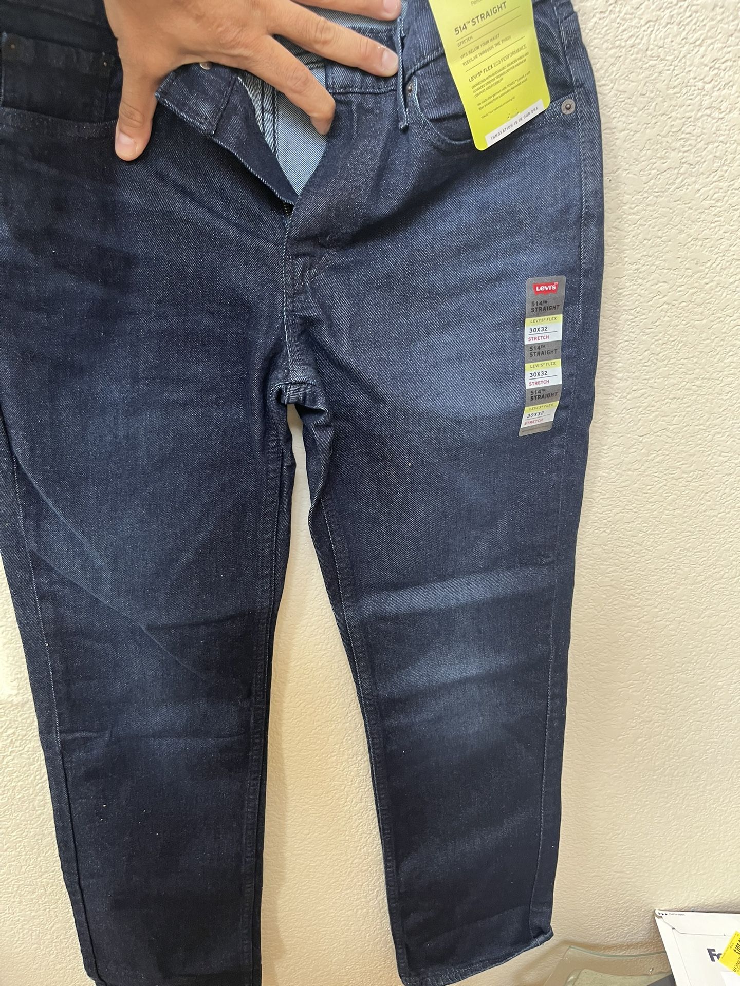 Men’s Levi’s 514 Jeans Dark Blue Size 30x32