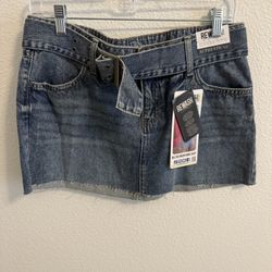 Ladies Jean Skirt