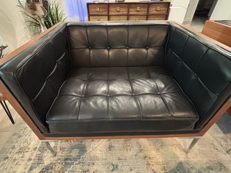vintage 1950's style Woodrow box chairs