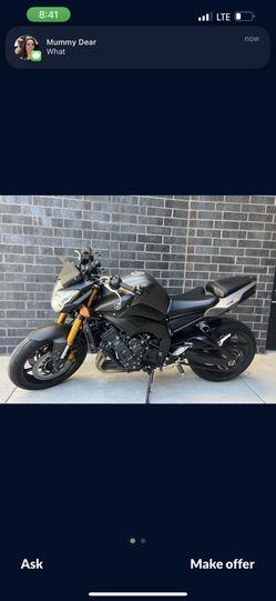 2012 Yamaha Fz8