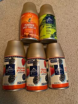 5 Glade Automatic Spray Refills