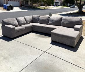 Gray Sectional Couch U Shape - Ashley’s