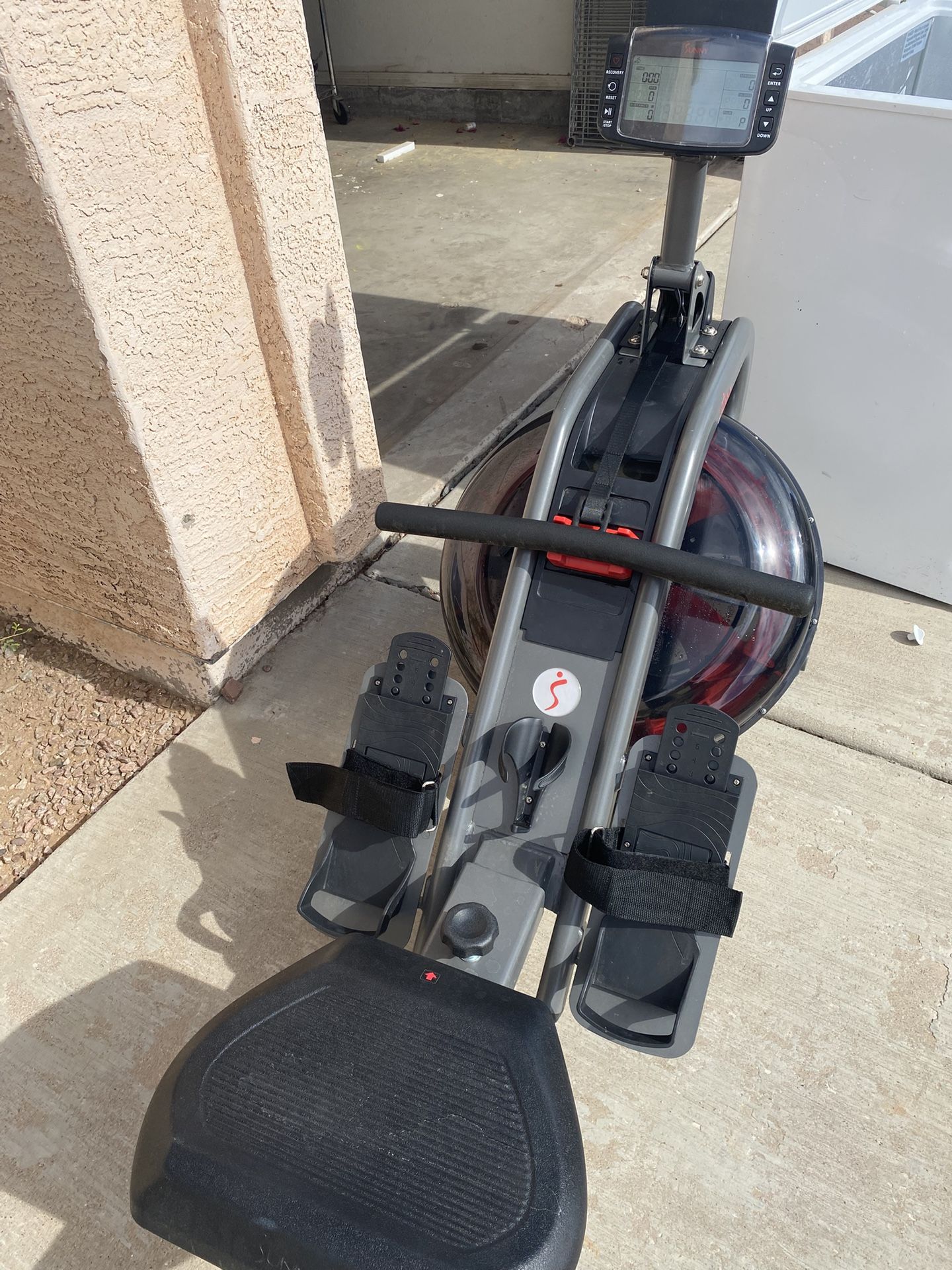 Rowing Machine, Sunny Smart Water Rower