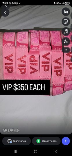 EDC VIP WRISTBANDS  FOR  $350 EACH