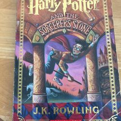 Paper Book “Harry Potter and The Sorcerer’s Stone” by J.K Rowling 