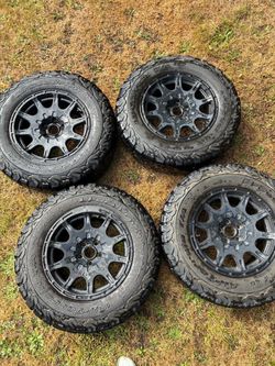 4 Method Race Wheels MR502 VT-Spec 2 with BFGoodrich All-Terrain Tires
