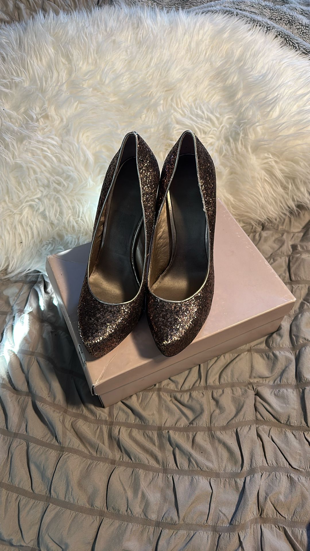 Rose gold BCBG HIGH HEEL STILETTO 5inch