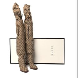 Designer Canvas Boots 