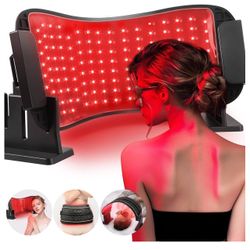 Multifunction Red Light Therapy for Body and Face, 850nm Near-Infrared Light Therapy LED Mask Facial Body Beauty Equipment for Skin Care at Home