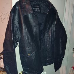 Large Napoline Genuine Leather Jacket