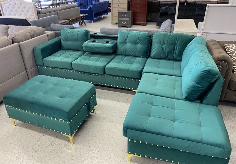 Furniture Mattress Sale Sofa Loveseat Linen Tufted