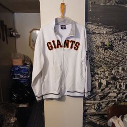 Men's  S.F. GIANTS ZIPPERED  LIGHTWEIGHT JACKET 