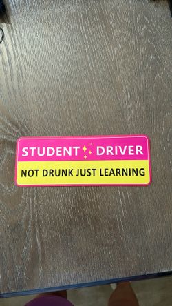 Student Driver Magnet
