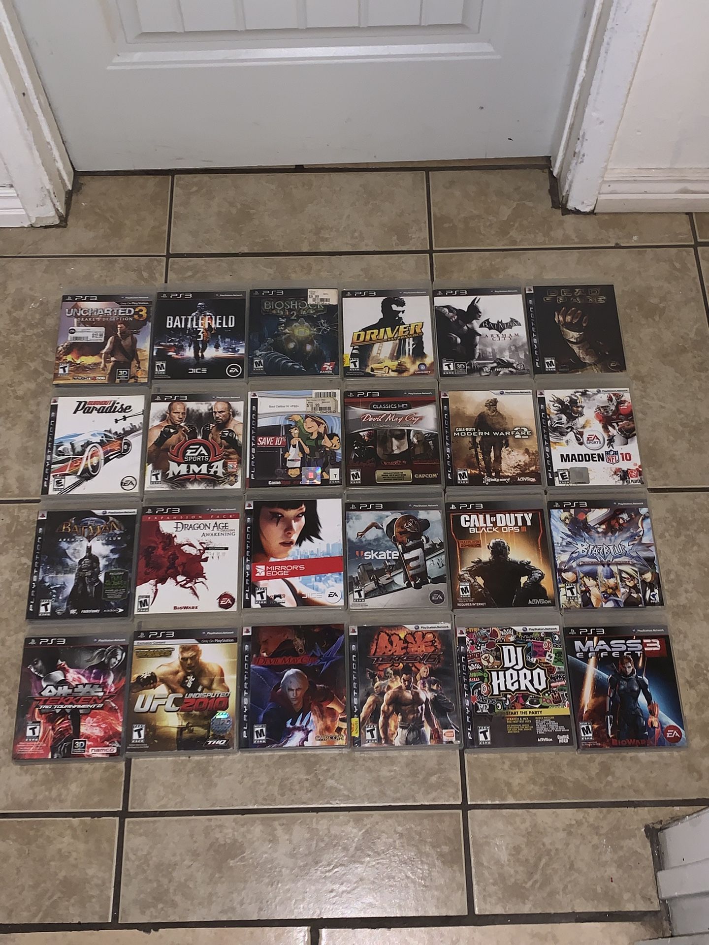 Many PlayStation 3 Video Games Available PS3