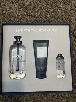 Coach Open Road Full Set, Brand New, Showel gel, Small travel cologne, and cologne