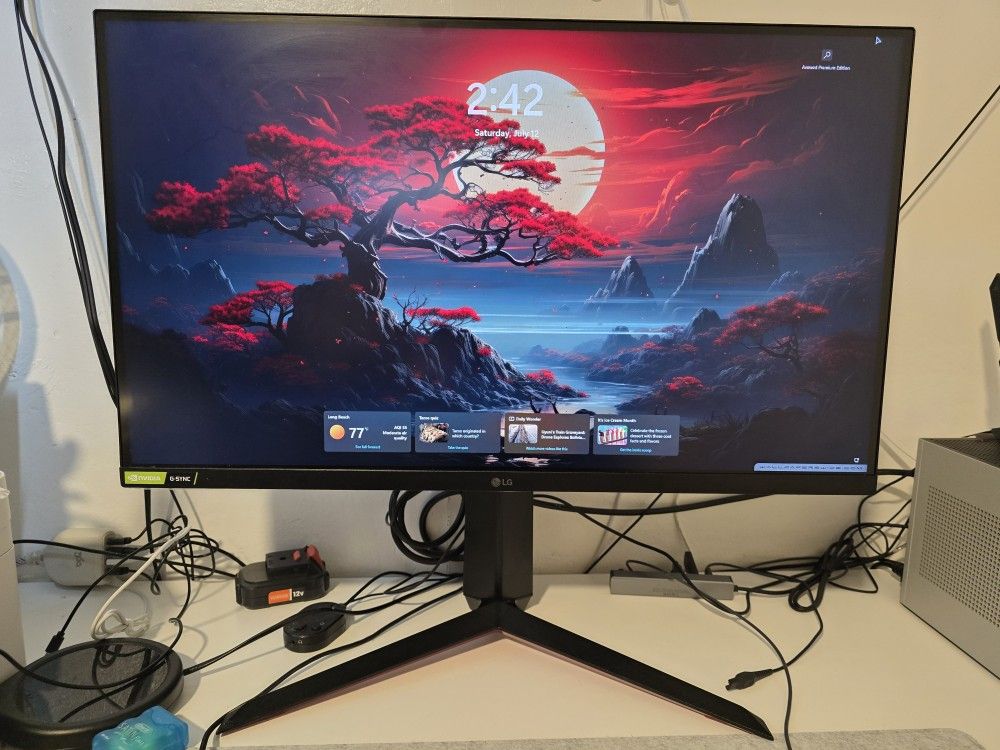 LG UltraGear 27 QHD 1440p Gaming Monitor