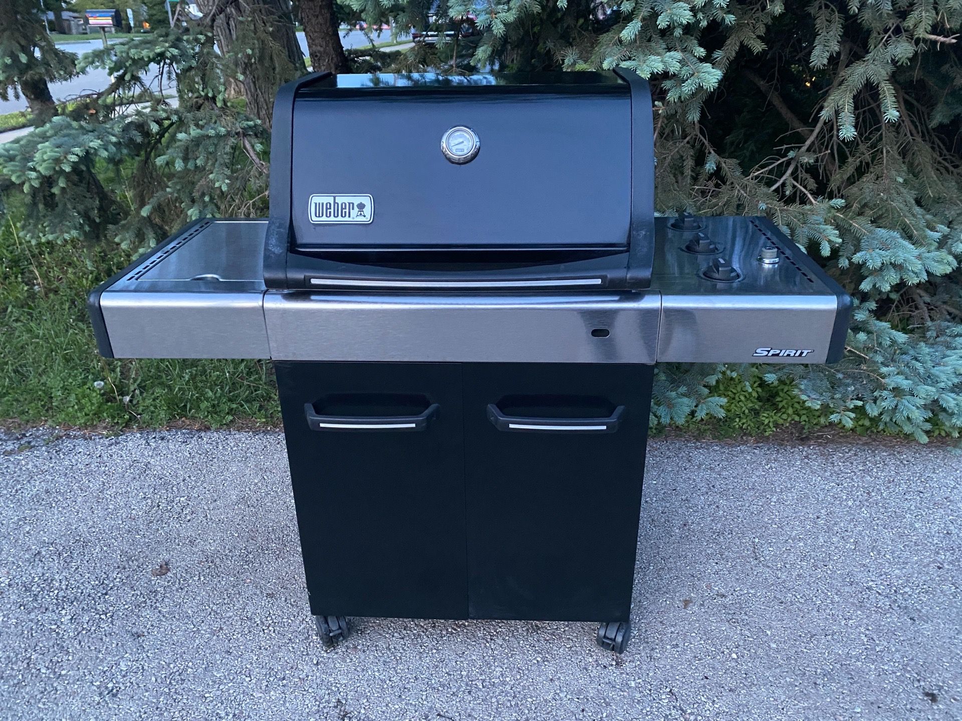 Weber Spirit 3-Burners Propane Gas Grill with Side Burner