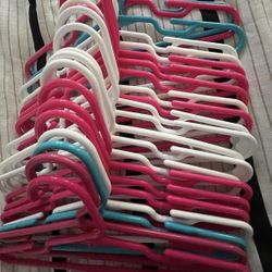 Children’s Size Hangers (pink, blue, white)