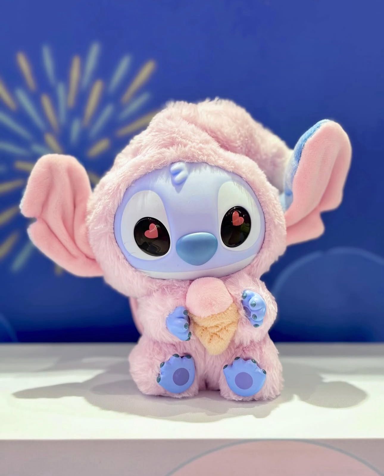 Miniso Stitch "Eat Something Before Sleep" - Ice Cream