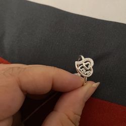 Real 925 Sterling Silver Wedding Ring Size 7