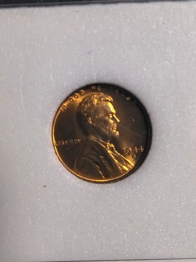 1944 D wheat Red Penny π₯π₯