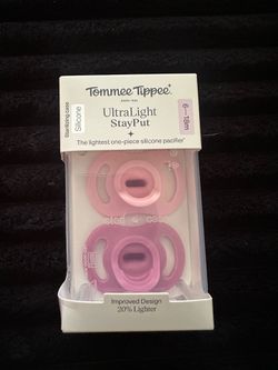 Tommee Tippee Pink Pacifiers