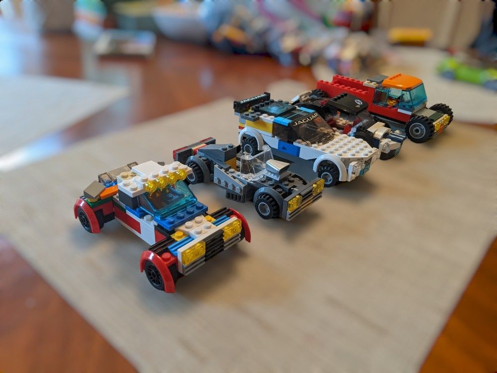 Lego 5 Custom Cars