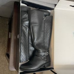 BLACK  MULTILL BOOTS