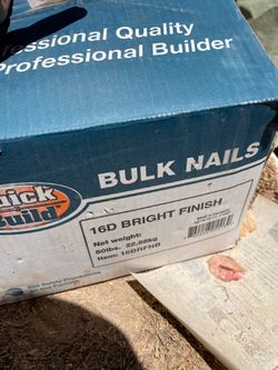 3 1/2” Finish Nails