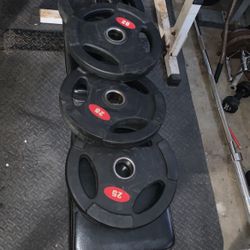 Rubber Bumper Weights 