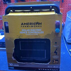 Solar Electric Fence Controller 
