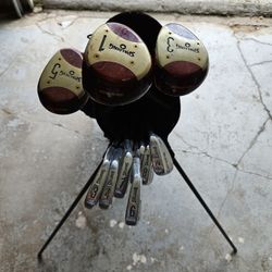 Vintage Spalding Golf Club Set