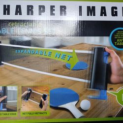 Sharper Image Retractable Table Tennis Set.... CHECK OUT MY PAGE FOR MORE ITEMS