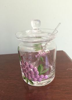 Hand Painted Jelly Jar