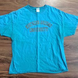 Northern Arizona University NCAA College Vintage Y2K T Shirt Xl normal wear shown in pics