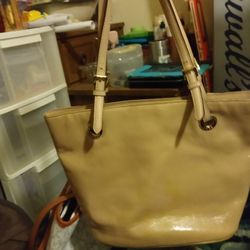 Tan Michael Kors Purse